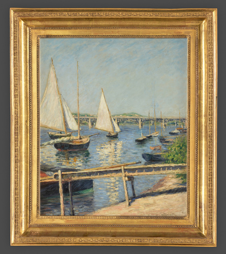 Gustave Caillebotte - Voiliers à Argenteuil