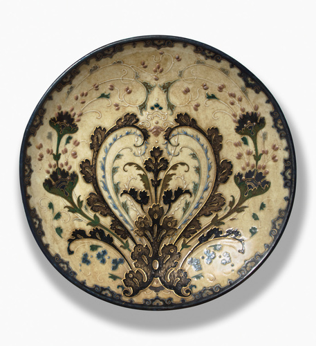 Albert Dammouse - Grand plat creux