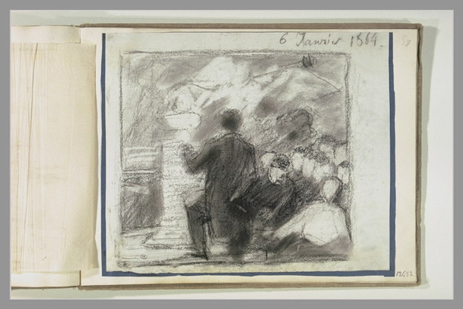 Henri Fantin-Latour - L'hommage à Delacroix