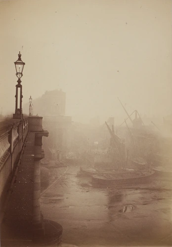 Gabriel Loppé - Londres : Waterloo Bridge