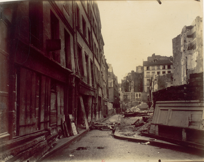 Eugène Atget - Rue de la Parcheminerie, mars 1913