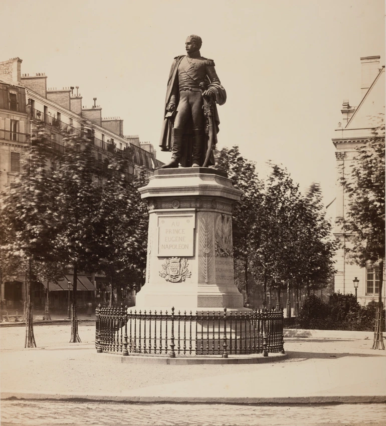 Vue du monument au Prince Eugène Napoléon - Marville