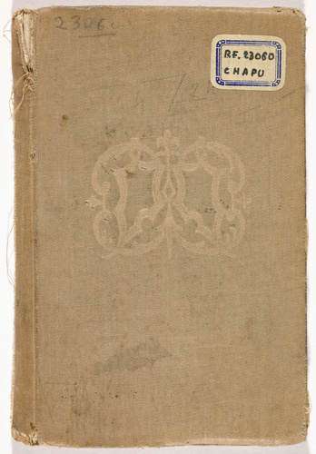Henri Chapu - Carnet de croquis