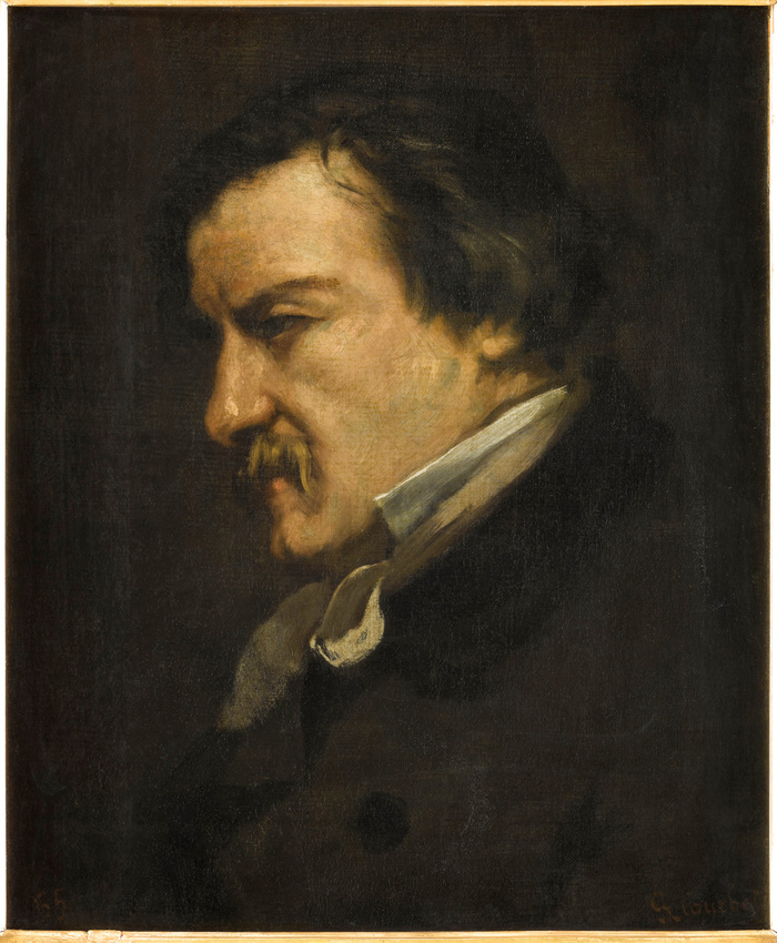 Gustave Courbet - Portrait de Champfleury