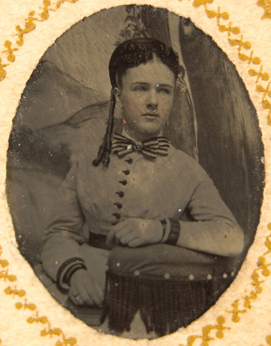 Anonyme - Portrait de jeune fille