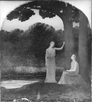 Alphonse Osbert - Crépuscule d'or