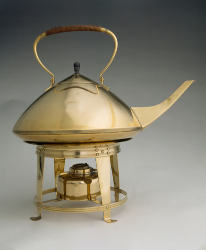 Bouilloire sur support avec brûleur, Samovar, Théière (1