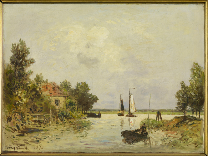 Johan Barthold Jongkind - La Meuse à Dordrecht