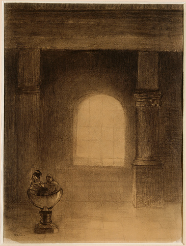Odilon Redon - Le bénitier