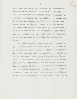 Paul Guillaume - Lettre ouverte à Monsieur le Ministre de l'Education Nationale