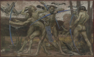 George Desvallières - Les Tireurs à l'arc