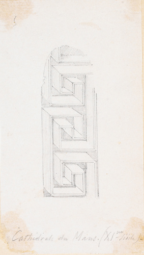 Victor Ruprich-Robert - Cathédrale du Mans, motifs de grecque