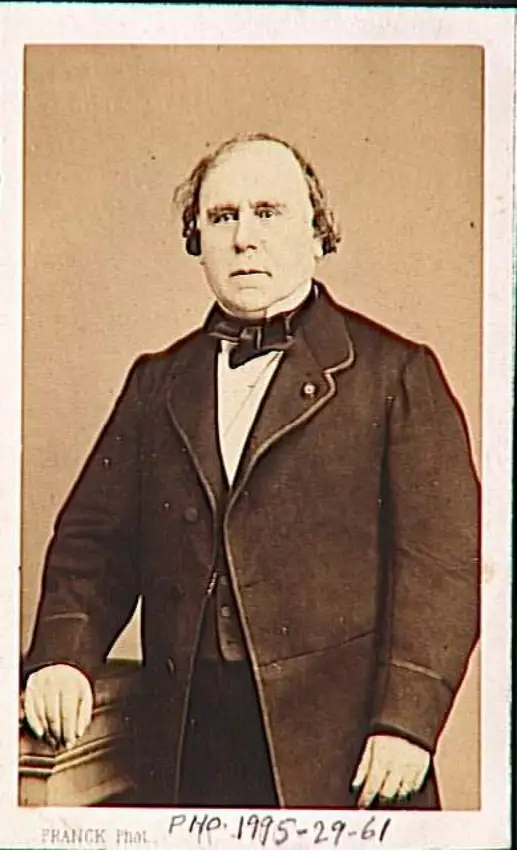 Segris, ministre des Finances en 1870, né en 1811 mort en 1880 - Franck