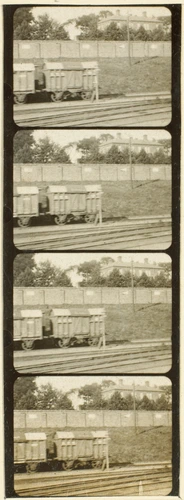 Auguste Lumière - Plaque 56, film 731, panorama pris en chemin de fer, Lisburn