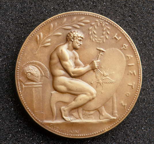 Ferdinand Levillain - Médaille du Prix Herbemont de l'Ecole de ciselure