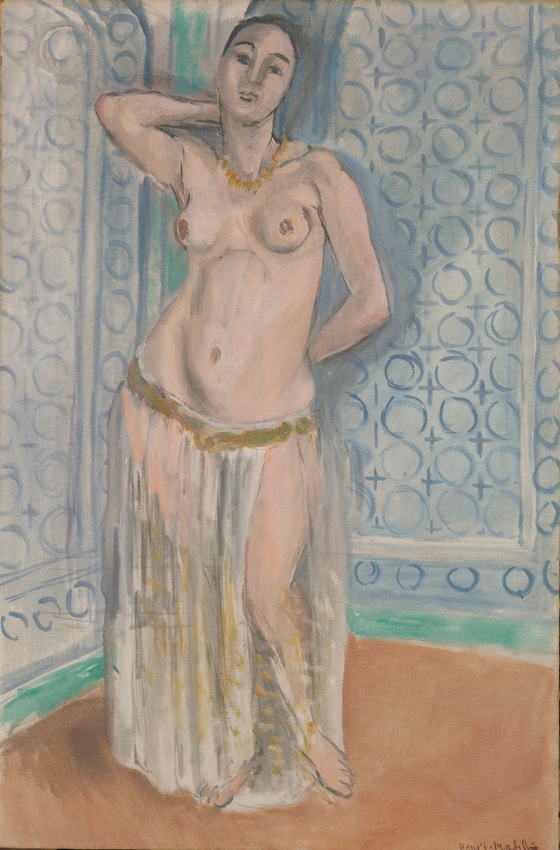 Odalisque bleue ou l'Esclave blanche - Henri Matisse