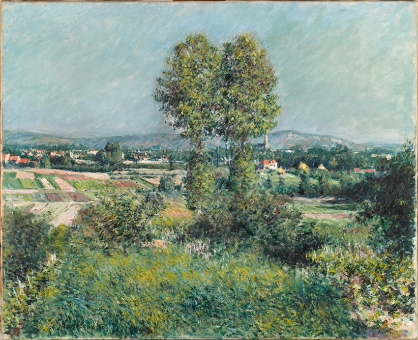 Gustave Caillebotte - Paysage à Argenteuil