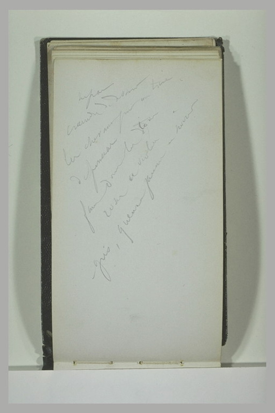 Alphonse de Neuville - Notes manuscrites