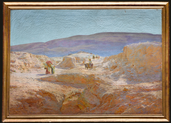 Albert Gabriel Rigolot - Route de Kadarda à Bou-Saada