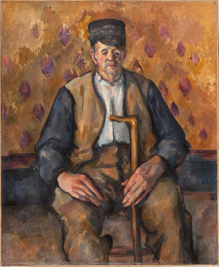 Paysan assis - Paul Cézanne