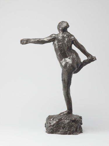 Edgar Degas - Danseuse tenant son pied droit de sa main droite