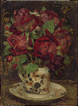 Edgard Maxence - Roses dans une tasse