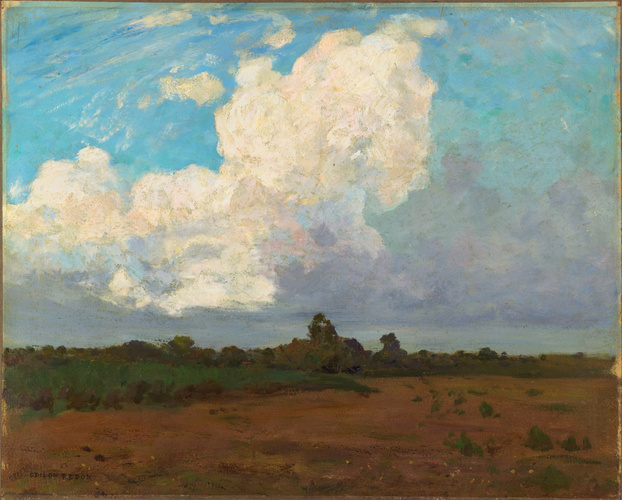 Odilon Redon - Médoc, la lande