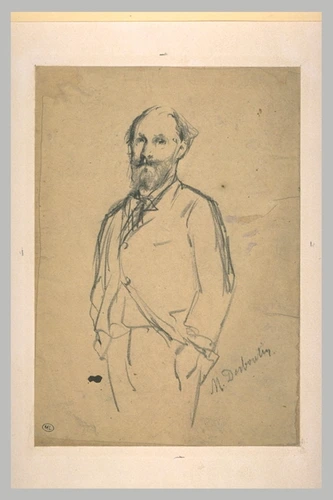 Marcellin Desboutin - Portrait d'Edouard Manet