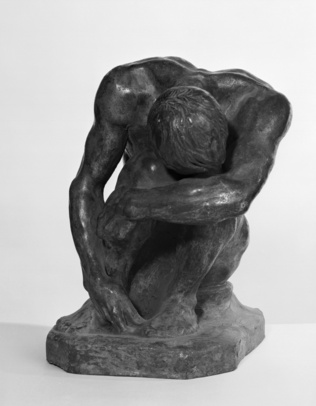 Paul Bartlett - Homme accroupi