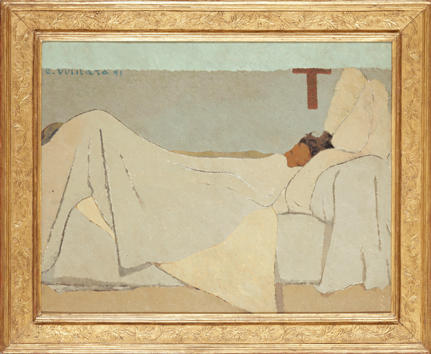 Au lit - Edouard Vuillard