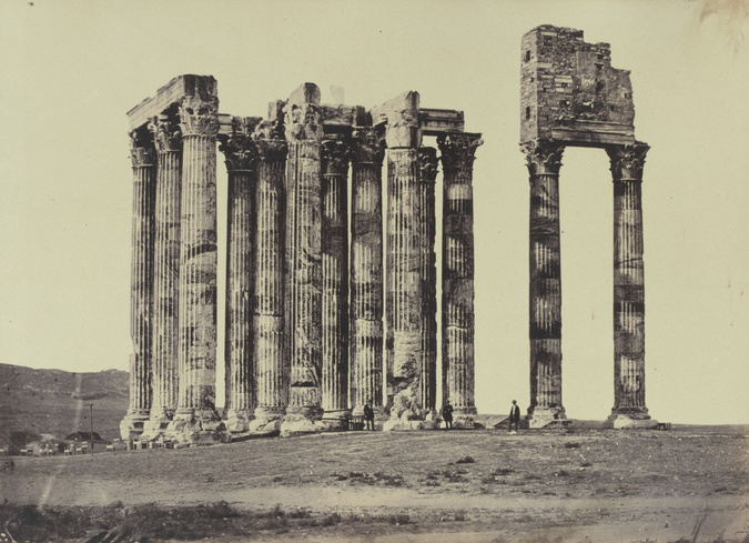 Anonyme - Athènes, le temple de Jupiter