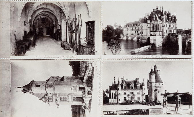 Georges Boisselier - Timbres du château de Chenonceau
