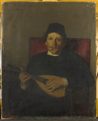 Le Poète à la mandoline - Carolus-Duran