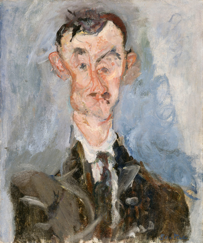 Chaïm Soutine - Portrait d'homme (Emile Lejeune)}