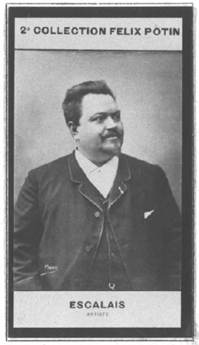 Eugène Pirou - Léonce Antoine Escalaïs, artiste