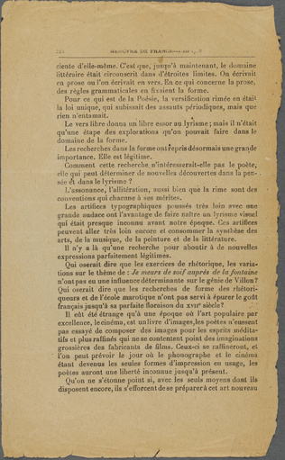 Guillaume Apollinaire - Mercure de France - I-XII-1918. p. 385 à 396, L'Esprit n...