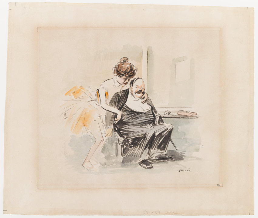 Jean-Louis Forain - La danseuse et son ami