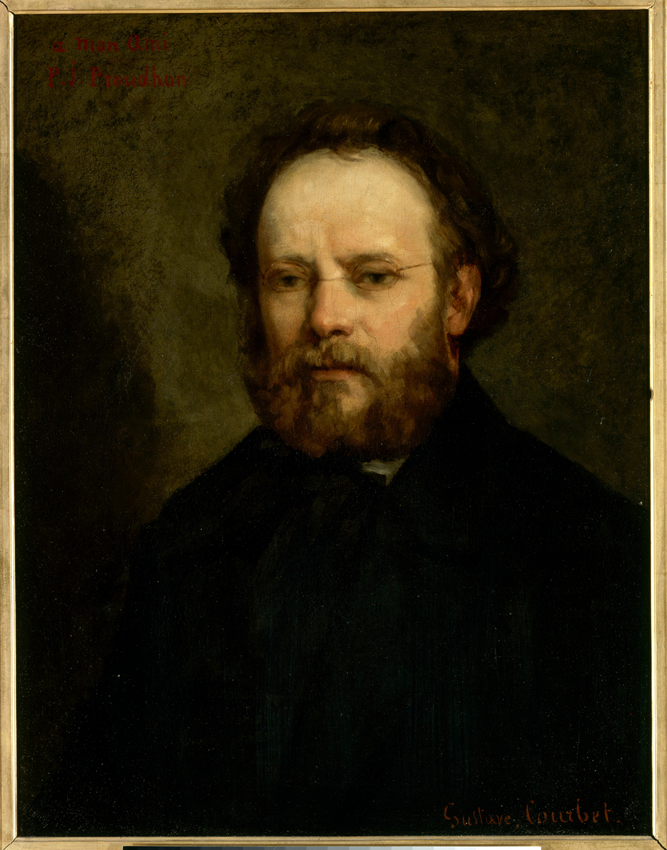 Pierre-Joseph Proudhon - Gustave Courbet