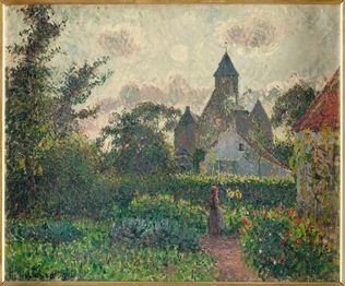 Eglise de Knokke - Camille Pissarro