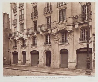 Raoul Brandon - Immeuble de rapport, 199-201, rue de Charenton, Paris 12e