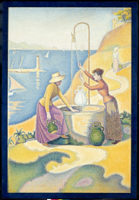 Femmes au puits. Opus 238 - Paul Signac