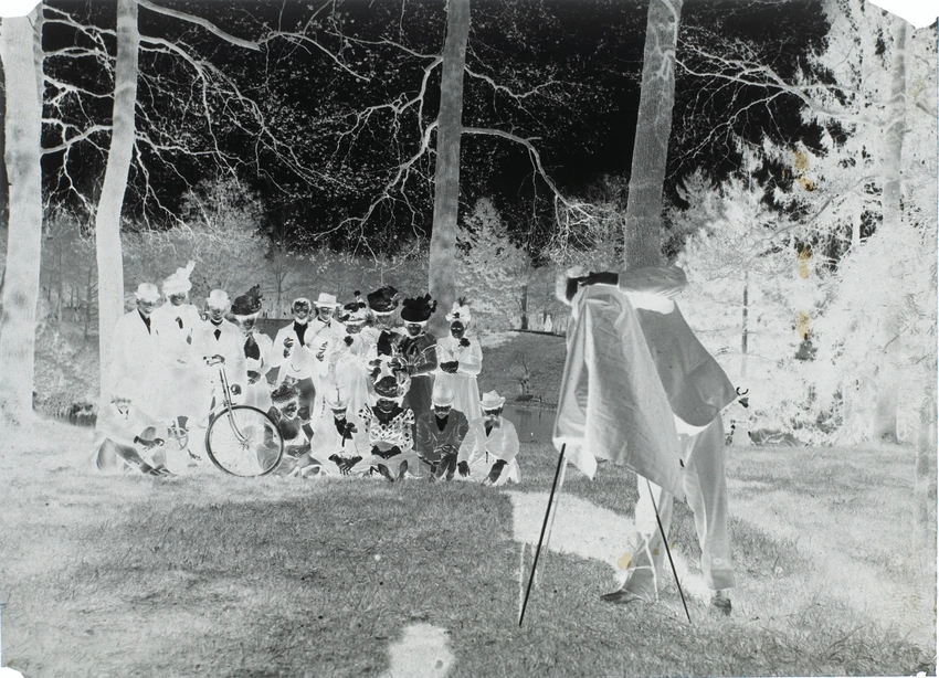 Photographie Ferrotypie (Tintype) Originale De Famille Vers 1870 USA - Cadre Inclus