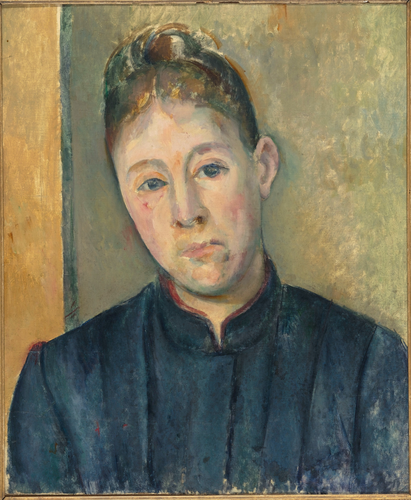 Paul Cézanne - Portrait de Madame Cézanne
