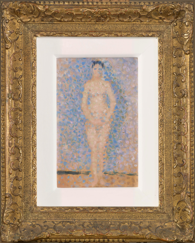 Georges Seurat - Poseuse debout, de face