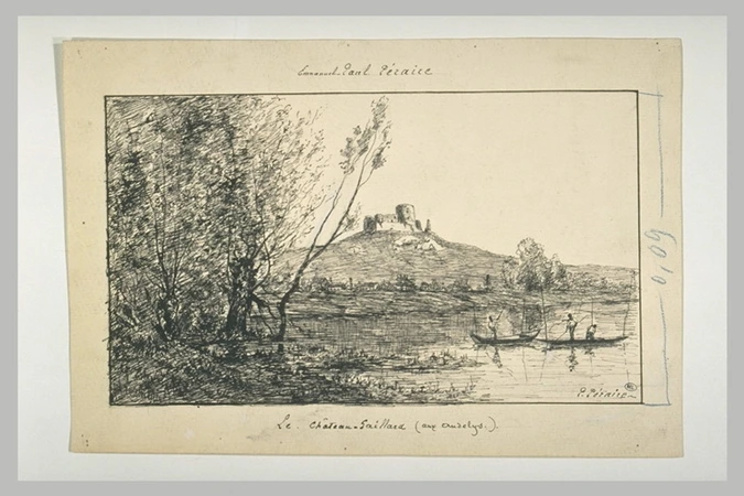 Paul Emmanuel Péraire - Le Château Gaillard aux Andelys