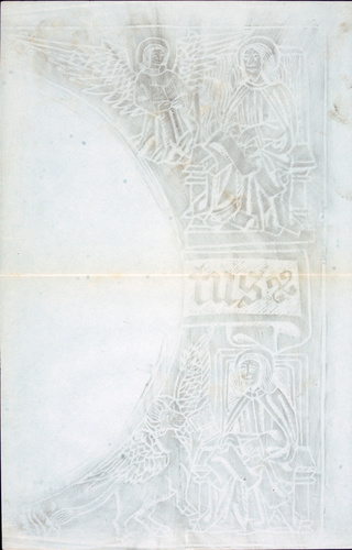 Victor Ruprich-Robert - King's college à Cambridge, estampage