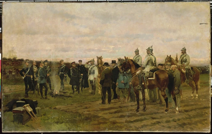 Edouard Detaille - Les Otages, souvenir de la campagne 1870-71