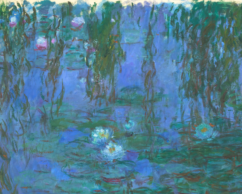 Les Nymphéas de Claude Monet Nymphéas bleus - Claude Monet | Musée d'Orsay