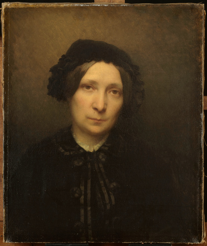 Ernest Hébert - Portrait de Madame Hébert, mère de l'artiste