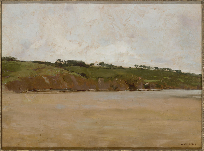 Odilon Redon - Colline, près de Royan